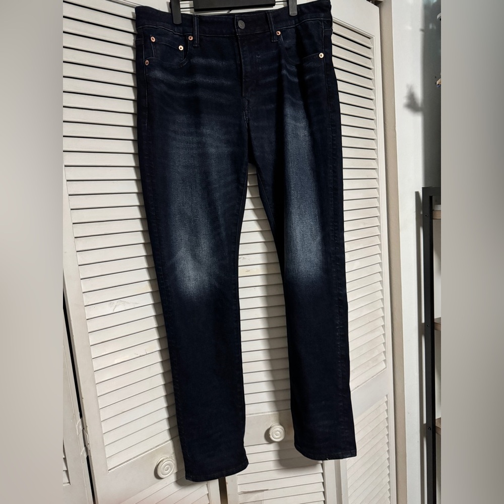 American eagle dark blue denim jeans 34 x 32